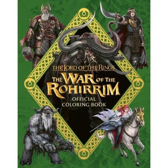 The Lord of the Rings: The War of the Rohirrim Official Coloring Book -- Warner - Picture 1 of 1